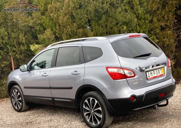 Nissan Qashqai+2 cena 33800 przebieg: 194000, rok produkcji 2013 z Rychwał małe 436